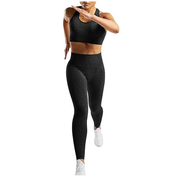 

ladie seamless ankle pants fitting hip lifting short sleeve fitness leggings winter women sports push up leggins clothing mujer, Black;blue