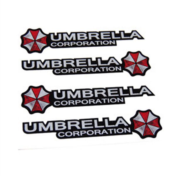 

горячие продажи resident evil umbrella walking dead светоотражающие ручки двери наклейки