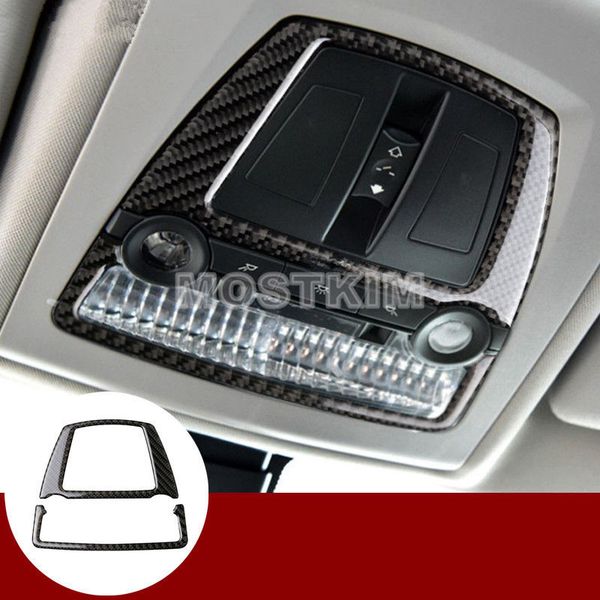 

carbon fiber roof front reading light cover for bmw 7 series f01 f02 2009-2015