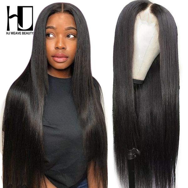 

13x6 lace front human hair wigs brazilian straight pre plucked hairline baby hair 8-30inch undetectable glueless lace wigs, Black;brown