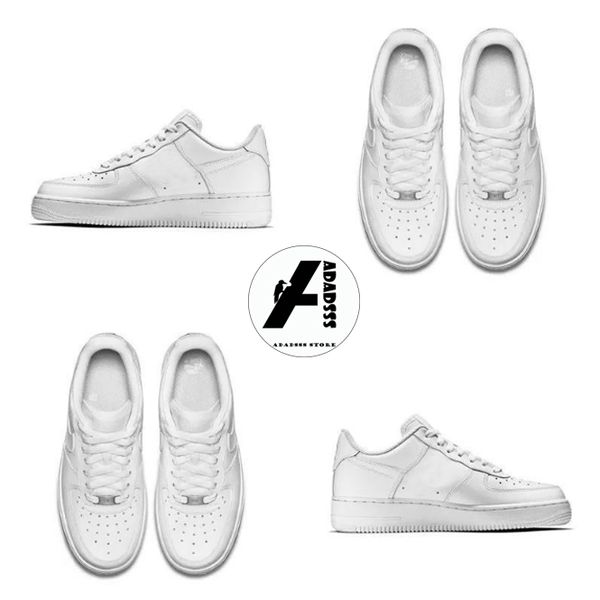 

brand new af1 1 07 lv8 utility mid 07 high low red black white women men designer shoes trainer casual shoes
