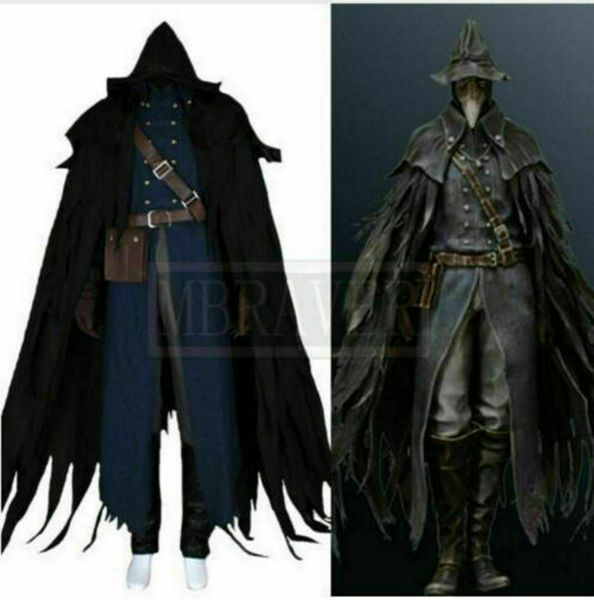 

bloodborne gehrman первый охотник эйлин обычай crow косплей, Black;red