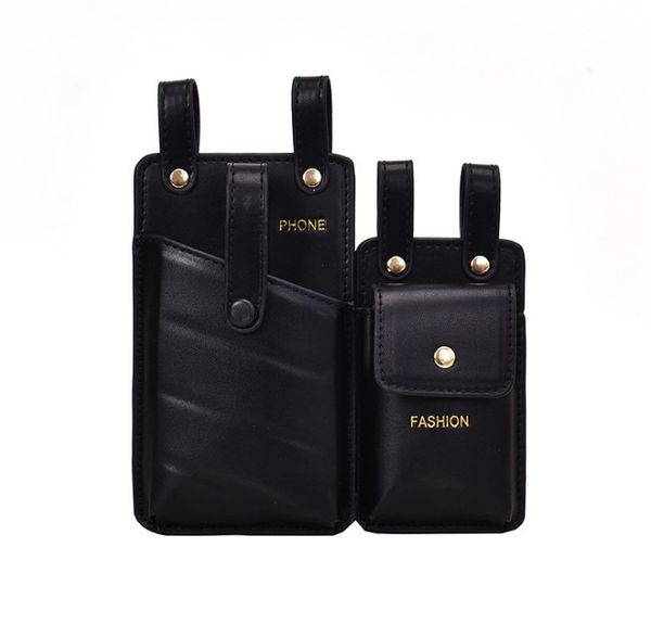

women waist bag fashion leather waist belt bag crossbody chest bags girl fanny pack small phone pack shoulder strap packs