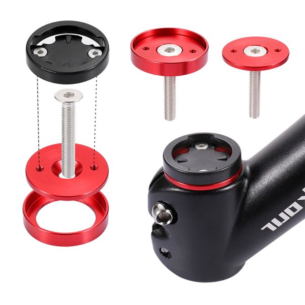 

road bicycle mountain bike cycling aluminum computer satch speedometer stem cap mount holder for garmin bryton cateye