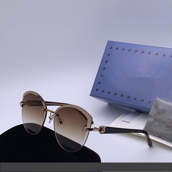 

0286 fashion mens luxury sunglasses metal frame designer glasses simple classic style uv400 protection outdoor eyewear with box, White;black