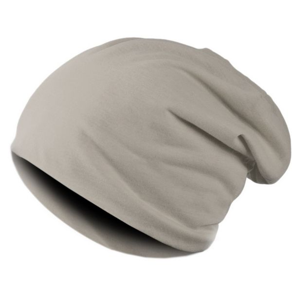 

solid color hip-hop cap beanie hat winter slouch 9 colors  elastic, Blue;gray