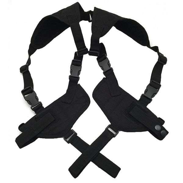 

outdoor tactical edc nylon holster under arm shoulder double holster belt bag sets armpit personality agents package