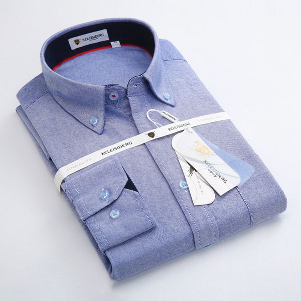 

new fashion pure cotton 100% breathable soft oxford fabric button stand collar easy care mens smart casusal shirts, White;black