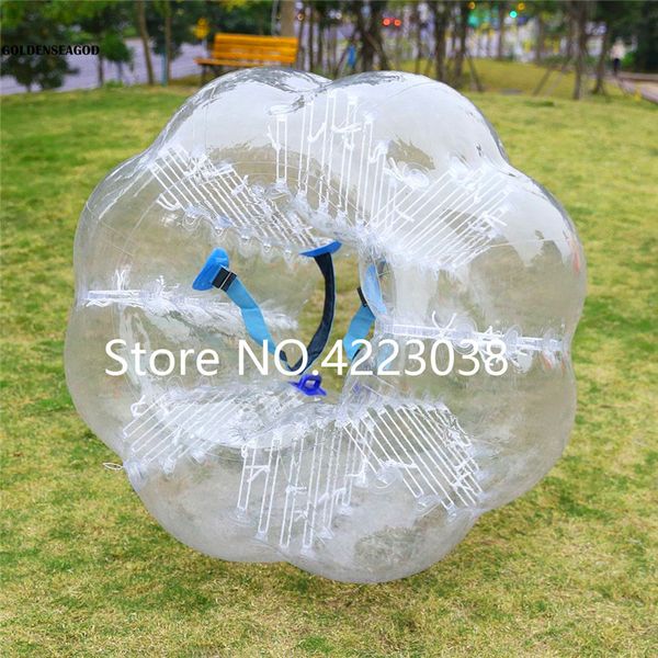 Frete Grátis 1. 7 m PVC Bola Bola Bola de Futebol Bolha de Futebol Bola Zorb Para Jogos Ao Ar Livre