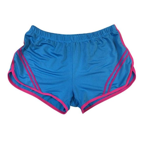 

yoga shorts women fitness spandex elastic running workout short leggings for ladies gym sport shorts 1, White;red