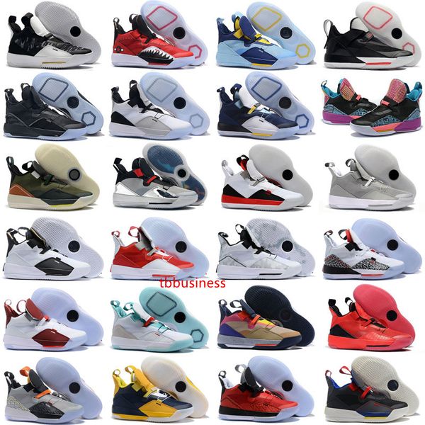 

2019 new 33 mens outdoor shoes 33s pe future flight guo ailun tech pack visible utility blackout xxxiii men sports sneakers 7-12