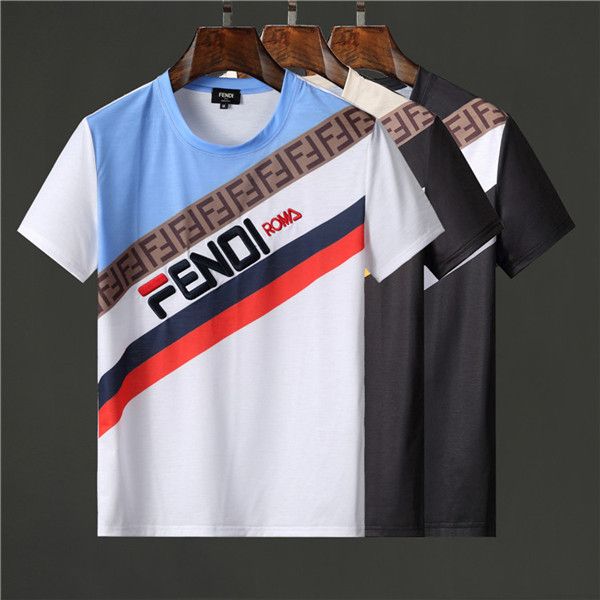 

summer new medusa designer shirt t shirts luxury snake bee floral embroidery mens high street fashion print, White;black