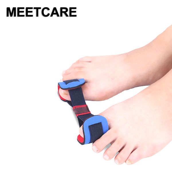 Neue Corrector Toe Squeeze Daumen Bänder Korrektur Rehabilitation Übung Sehnen Gürtel Für Big Toe Valgus Training Pull Strap