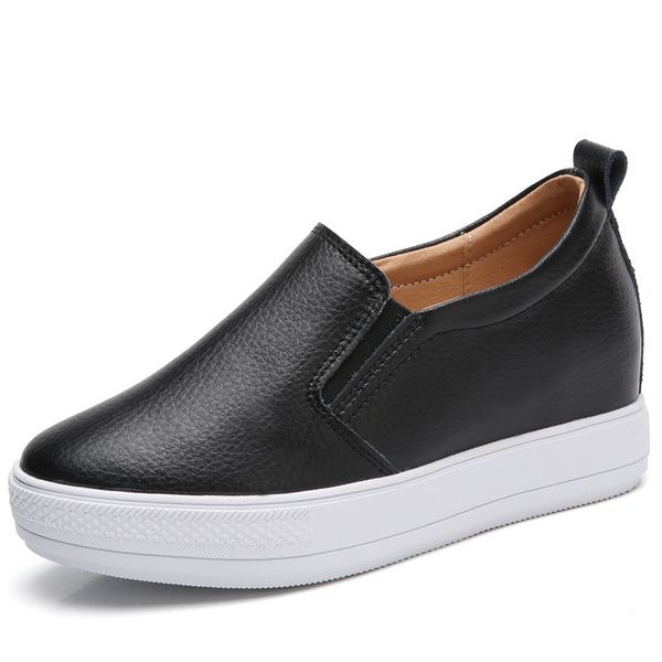 

wedge sneakers for women sport shoes woman white platforms shoes mujer platform black loafers women sapato casual 2020