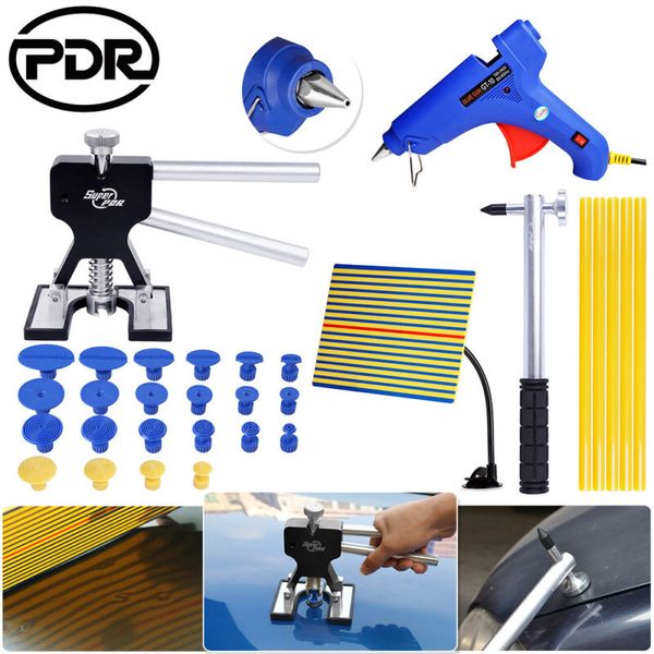 

pdr tools dent removal tool dent puller shield adhesive adapter bump removal set