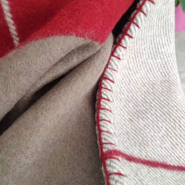 

red wool blanket thick home sofa new quailty good quailty selling big size