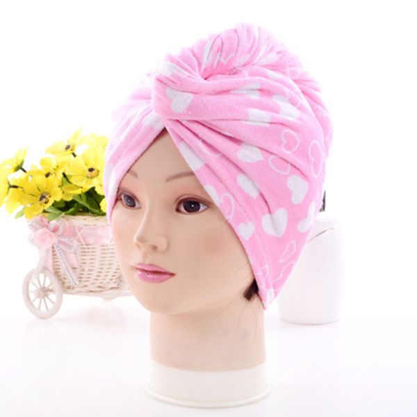 Sihirli Hızlı Kuru Saçlar Mikrofiber Havlu Kurutma Turban Wrap Hat İçin Duş Caps Spa Yıkanma Caps Caps EEA1337-4