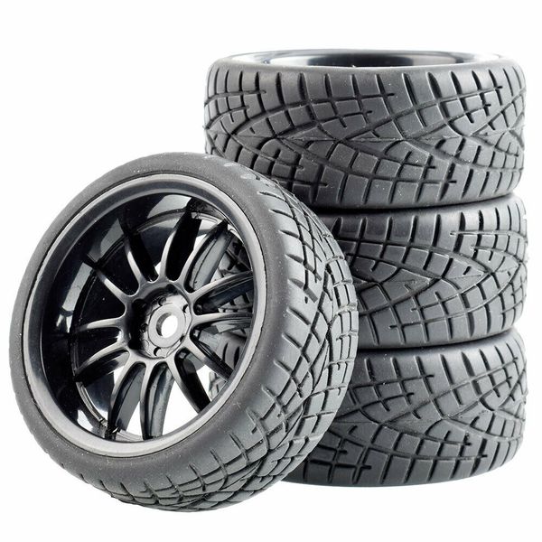 

rc 6031-8001 speed tires insert sponge wheel 4pcs for hsp 110 110 touring car thin comfortable