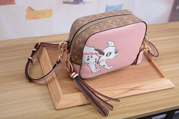 

new classic ladies bag printed letter chain bag genuine leather wallet crossbody shoulder bag men women