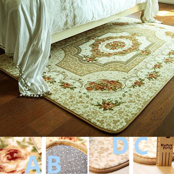 

rugs for living room carpet floor mat european style rectangular sofa home bedroom rose life plush carpets sofas soft anti slip