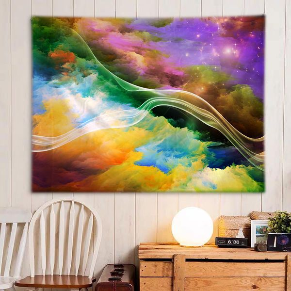 

universe earth tapestry wall hanging tapestries the earth for home deco living room bedroom wall art large size dropping