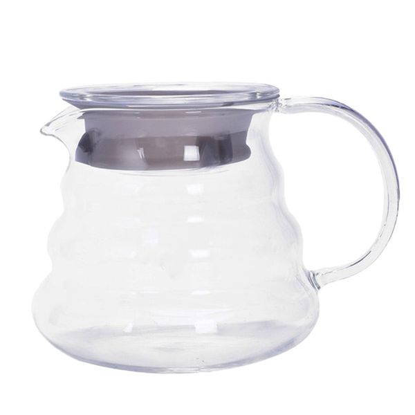 

glass coffee server 250/360/600/800ml coffee maker pot kettle glass filter