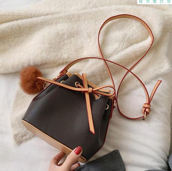 

two handles bags shows oxidize women fashion leather shoulder totes 40817 genuine noe bag size handbags bags messenger fsrf, Red;black