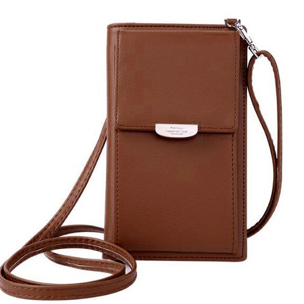 

cellphone bag fashion daily use card holder small summer shoulder bag for women pu leather shoulder