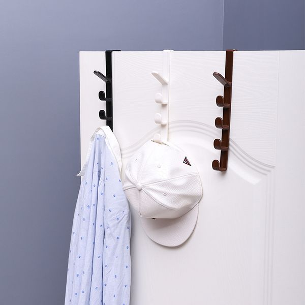 2019 Plastic Home Storage Organization Hooks Rails Bedroom Door Hanger Clothes Hanging Rack Holder Hooks For Bags Towel From Wangjj01 6 25