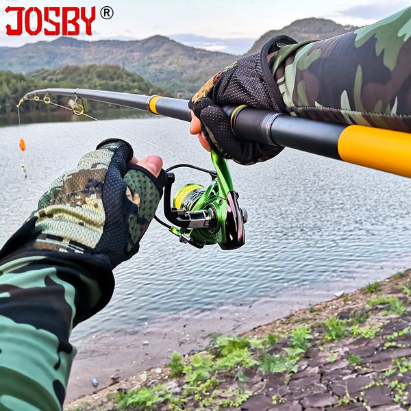 

josby fishing pole pesca pesca spinning ultra light for carbon feeder rod frp 2.1m 2.4m 2.7m 3m 3.6m mini surf travel