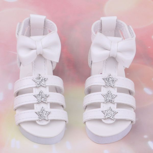 

cute doll clothing outfit party accessories ankle strape shoes sandals plats for 1/3 bjd dolls