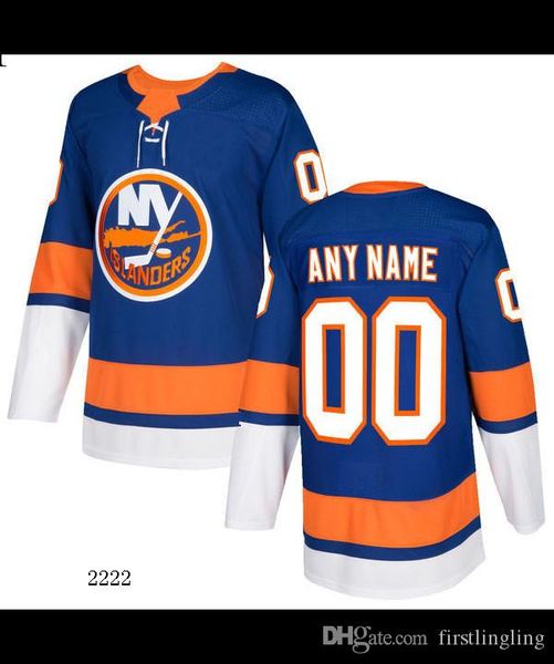 

2019 2020 Hockey Jerseys Quick Dry BLUE red Embroidery Logos Free Shipping Cheap wholesale Men Size Jersey1