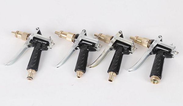 

wholesale adjustable high pressure brass water gun sprayers washing car water sprinkler household spray gun