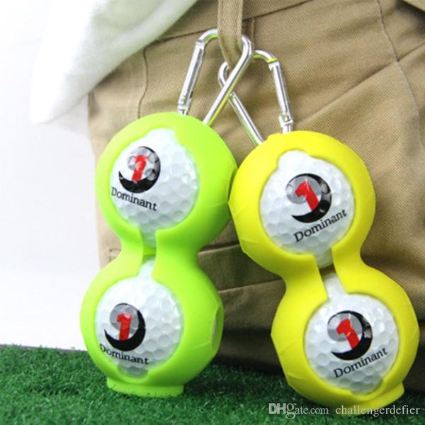 

new golf silicone golf club sets golf accessories silicone protective cover can be hung on the belt