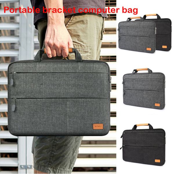 

noenname waterproof briefcases lapsleeve case bag for macbook lenovo dell hp computer notebook pc 11/13/15/in