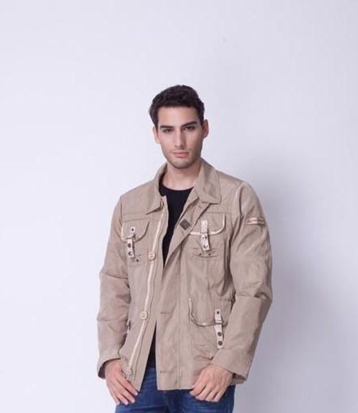 

5 colors mens designer jackets fashion brand thin jacket spring and autumn high street loose outwear m-xxl, Black;brown