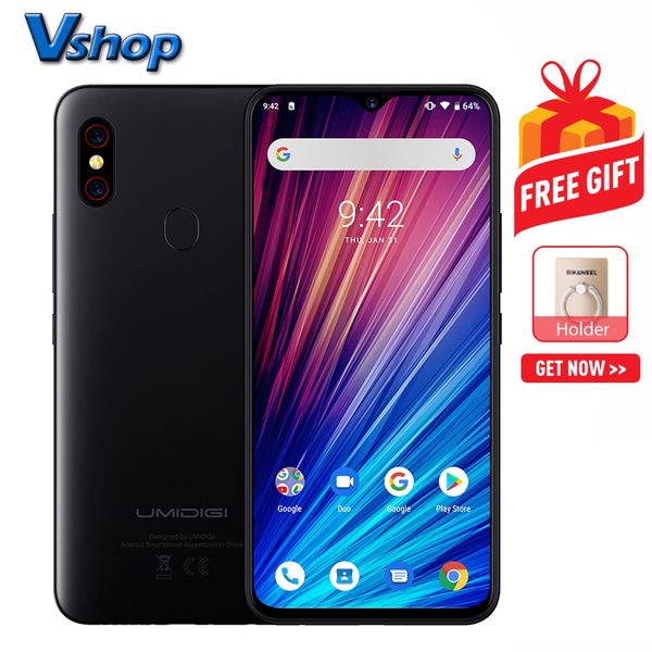 

Umidigi f1 play 6gb 64gb 48mp dual back camera 5150mah battery face id fingerprint identification 6 3 inch full creen android 9 0 mtk