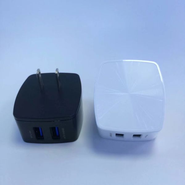 

2 usb fast wall charger 5v 2.4a travel power adapter fast charging for iphone 7 8 x samsung s8 s9 plus