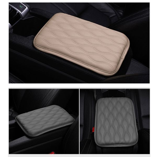 

auto seat armrests box pads armrest storage protection cushion car styling decoration universal protective armrest box pad