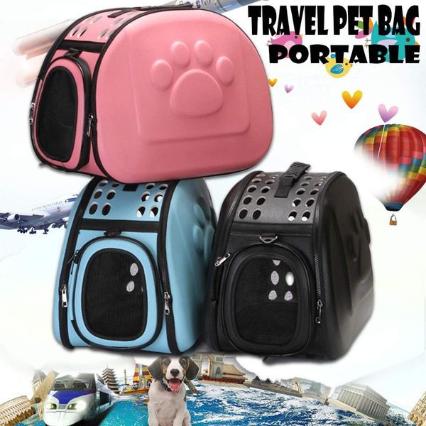 

small cat dog carrier bag outdoor travel carry tote foldable travel bag portable pet dog handbag puppy carrying shoulder