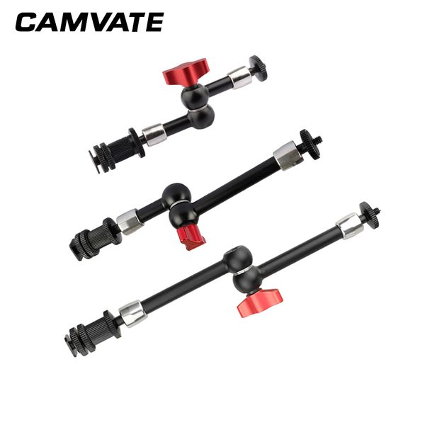 

camvate triple articulating magic arms with shoe mount 7" 9" 11" c2121
