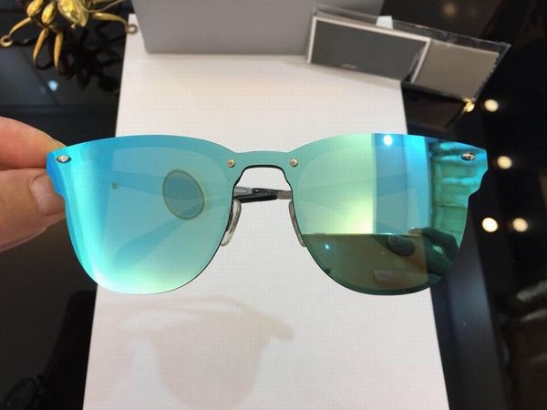 

2018 new uv protection cat eye frameless fashion sunglasses designer sunglasses men women sell sunglasses, White;black