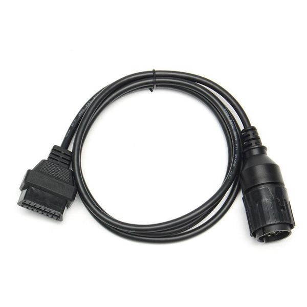 

motorbike connectors motorcycle car black diagnostic adaptor malfunction cable tool 10pin obd2 for
