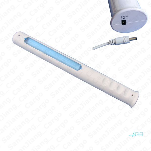 

portable led uv sanitizer hand wand health care product germs bacteria killer sterilization equipment with uv light lamp bulb e5411