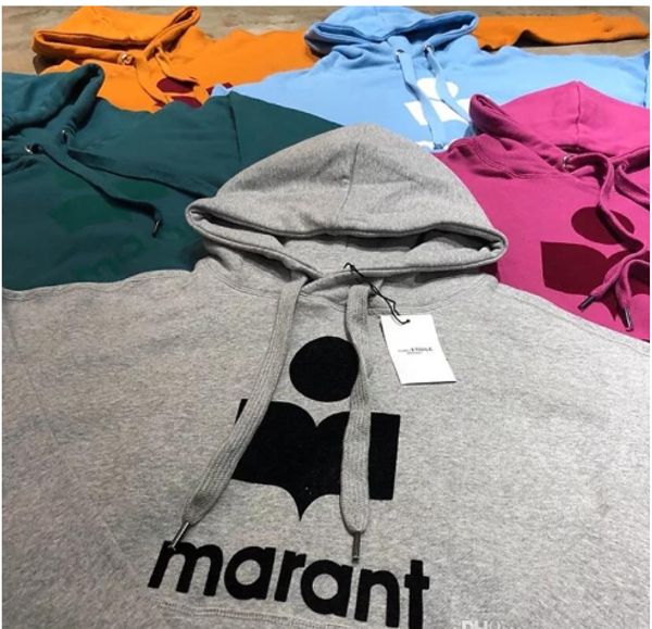 

hot18FW Marant Пуловер Толстовки Изабель Толстовки Женский Кардиган Свитер Женщины Пов