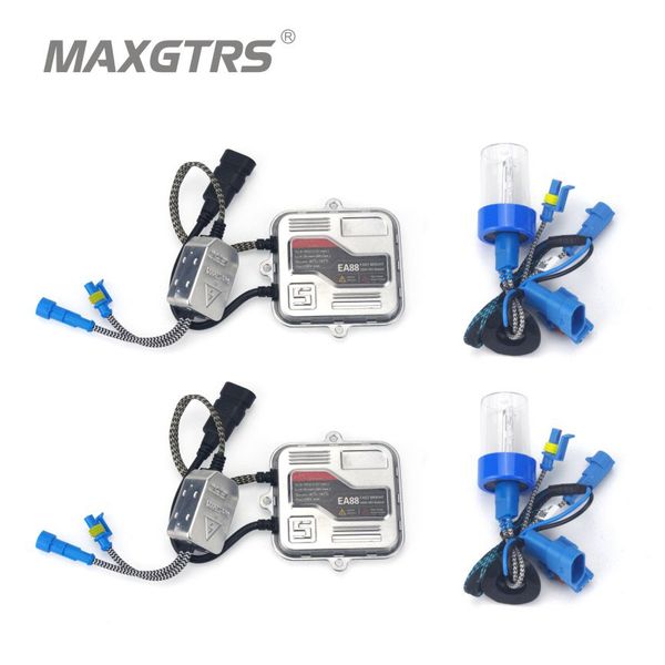 

2x car hid headlight kit 5500k fog light 55w h1 h3 h4 h7 h8 h9 h11 9005 9006 hi lo xenon white bulb ballast conversion drl dc12v