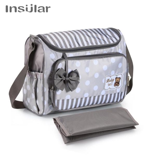

insular diaper baby mummy maternity nappy bag brand travel message bag dot nursing for baby care stroller diaper bags
