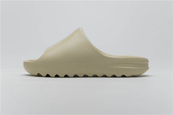 

2020 originals slide bone fw6345 black earth brown desert sand resin slippers men women outdoor slippers authentic quality with box us4-11