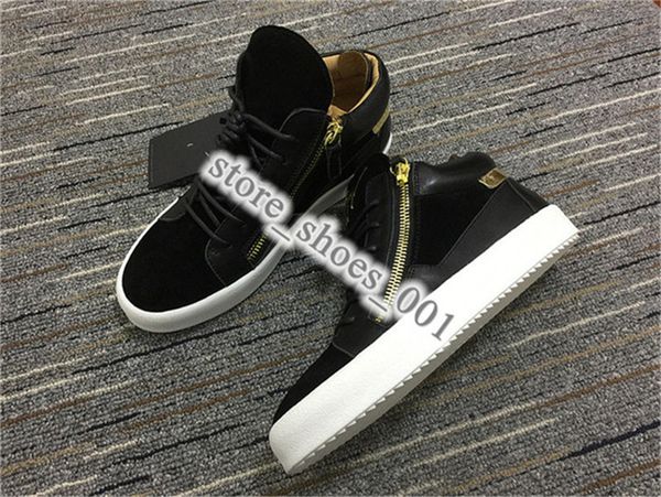 

2020 xshfbcl fashion designer sneaker men women arena casual shoes genuine zipper race runner shoes outdoors trainers big size 36-45, Black