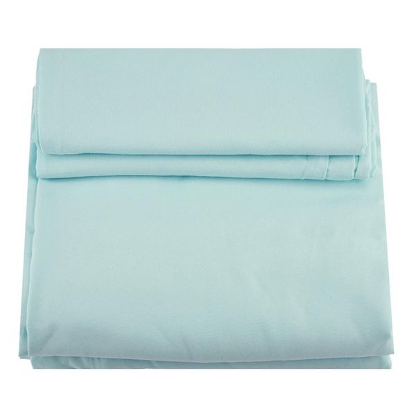 

100% cotton fitted sheet duvet cover pillow case pure color bedding set